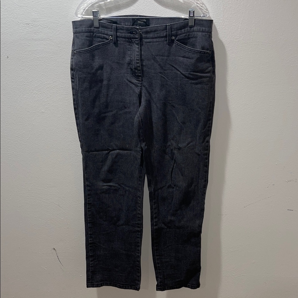 Talbots Charcoal Denim Pants